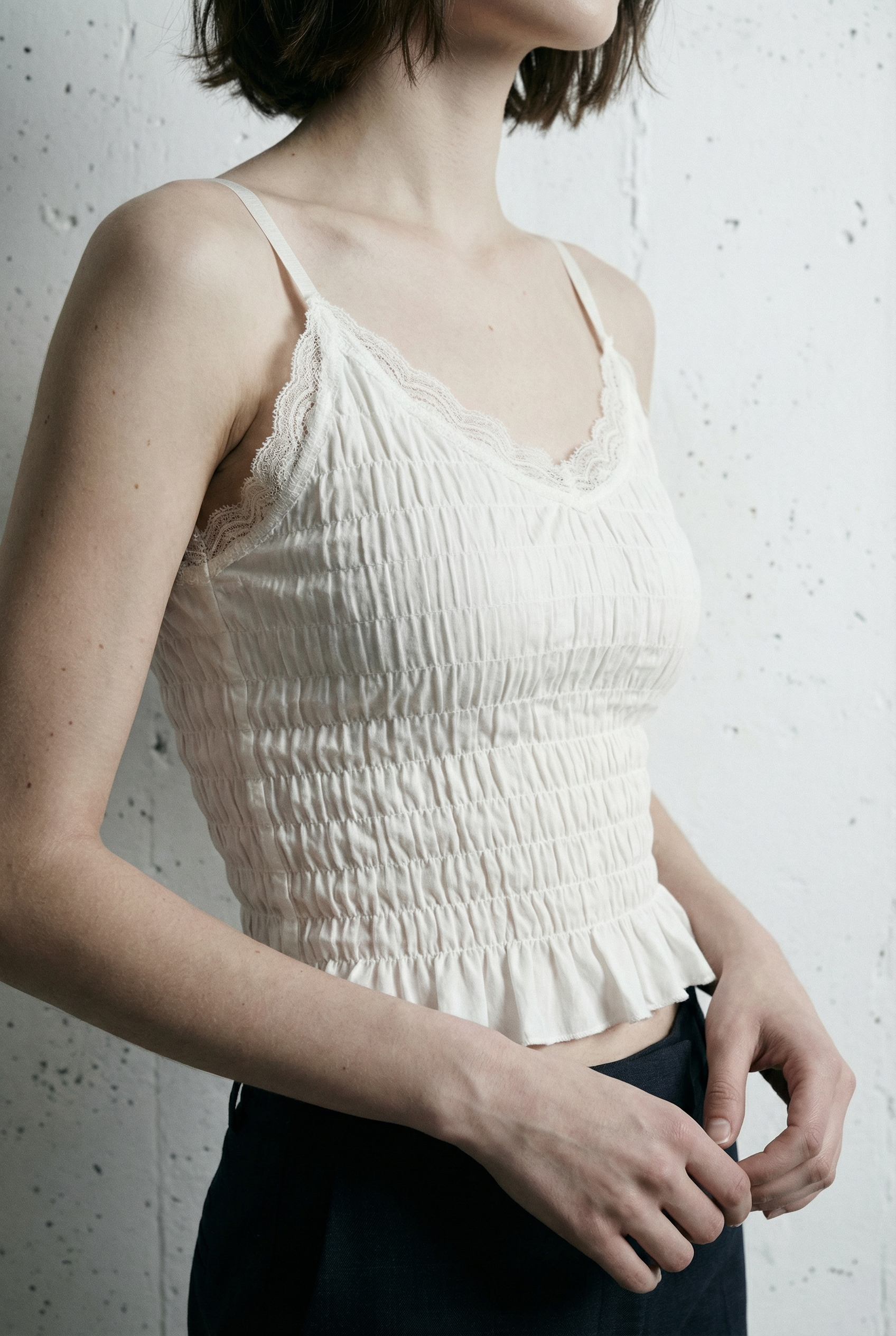 NUN Essential Top — Blanc